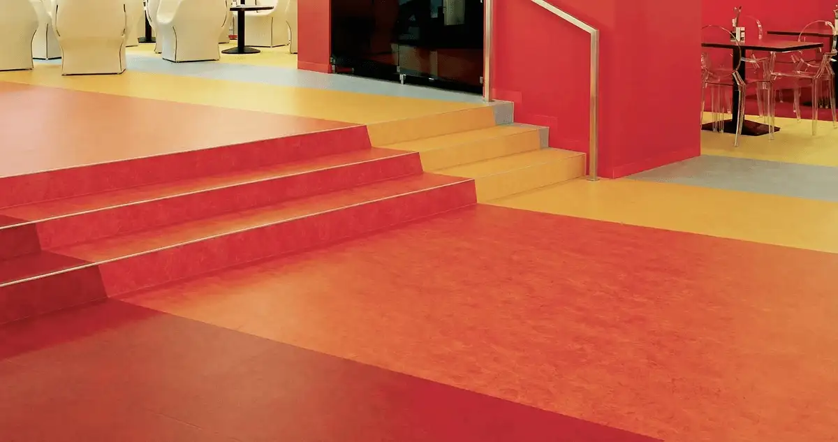 Snack bar with beautiful professionally installed linoleum flooring in Bradenton, FL
